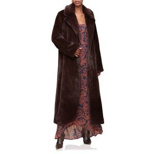 Avec Les Filles Dark Brown Trench Coat